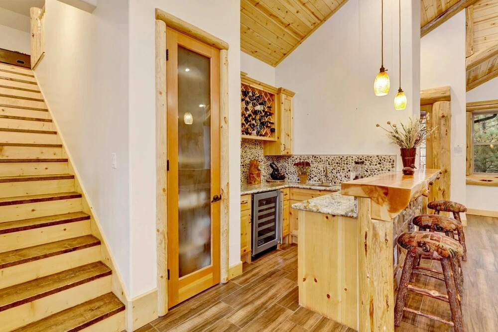 Heavenly Log Home-1750 by Big Bear Vacations