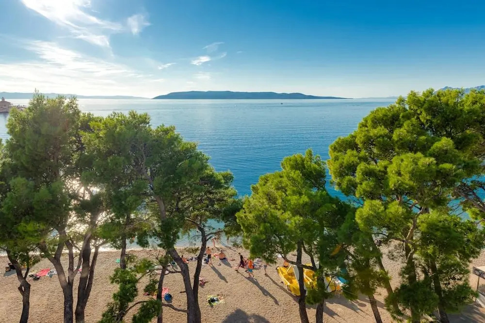 Apartment With 2 Bedrooms in Makarska, With Wonderful sea View, Furnished Terrace and Wifi