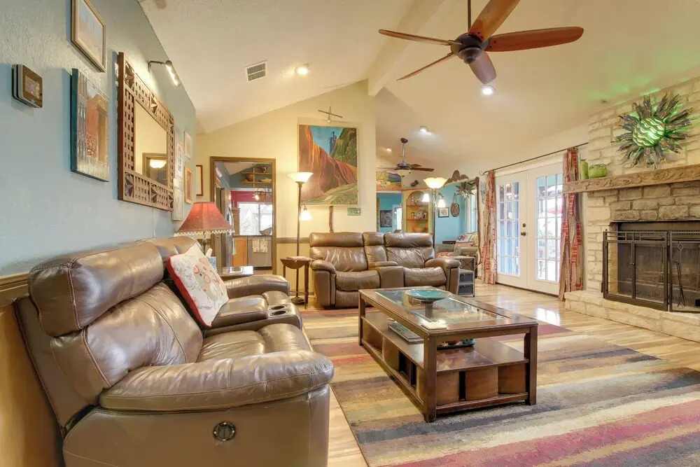 Deck & Private Hot Tub: Pet-friendly Austin Home