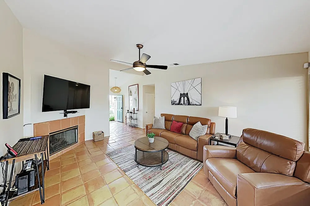 New Listing! Stylish Getaway W/ Pool & Hot Tub 3 Bedroom Home
