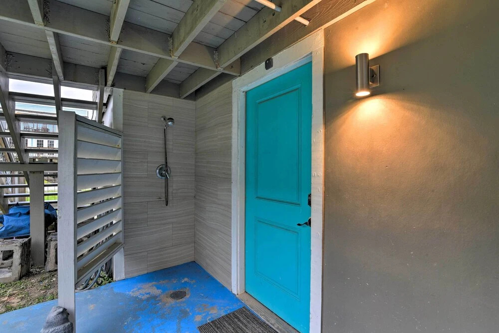 Updated Beach House w/ Private Beach + Hot Tub!