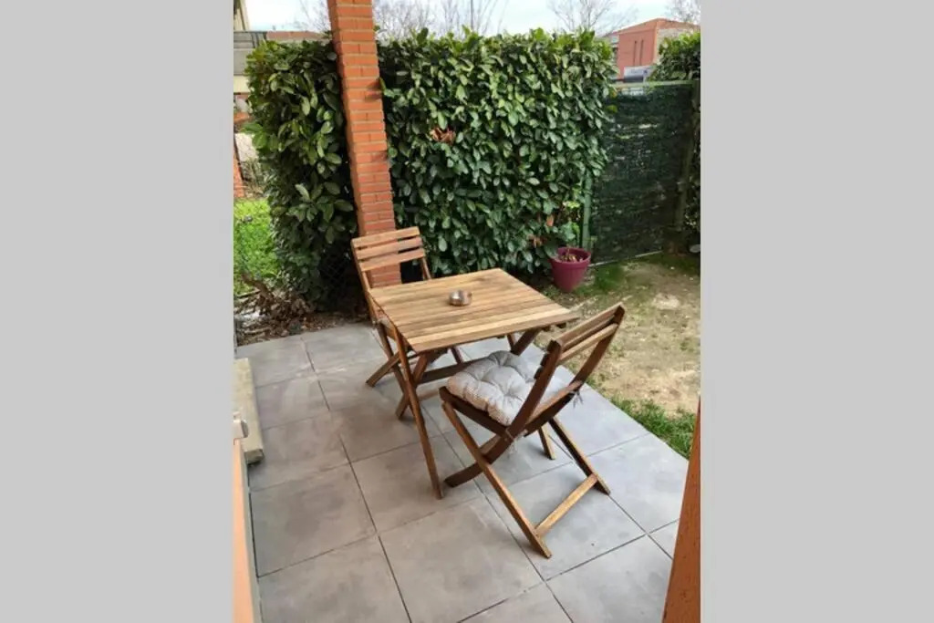 Appartement cosy avec jardin à Blagnac.