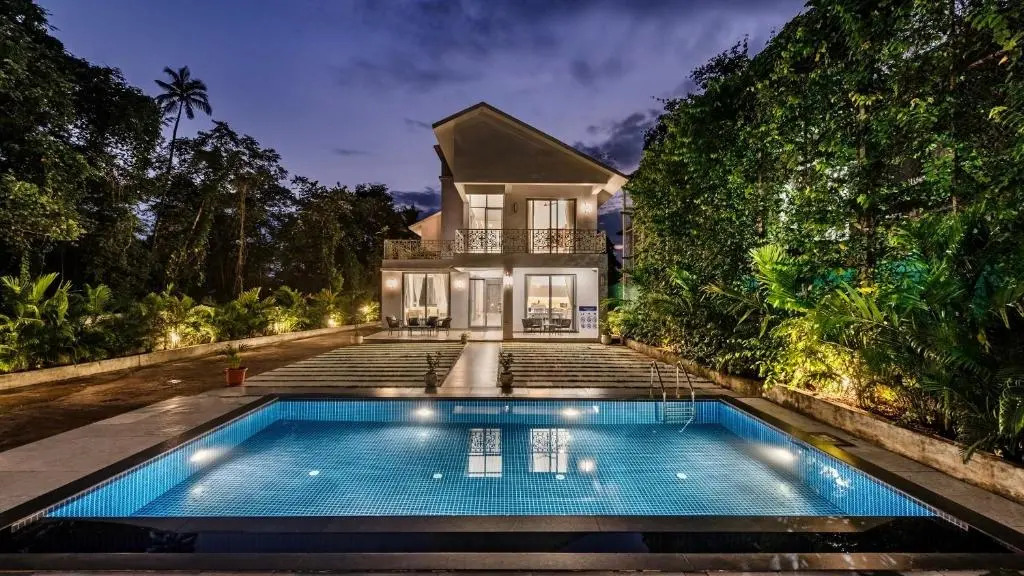 SaffronStays Magnolia - 3BHK Moira Goa Villa with Pool & Games Room