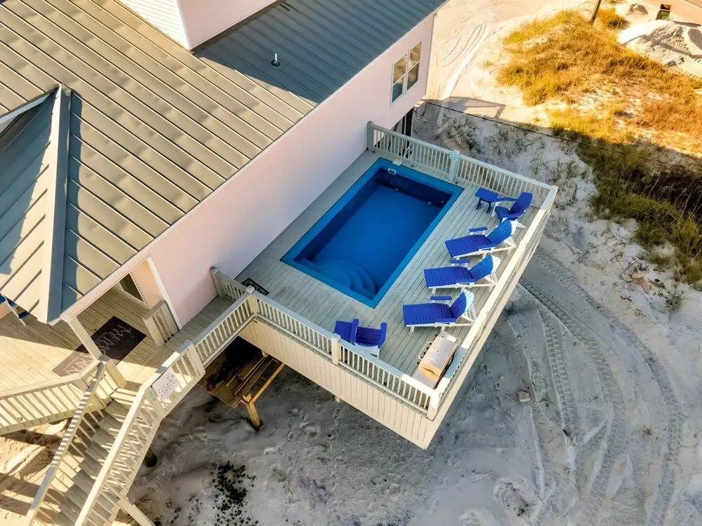 Wave Louder - Gulf View Beach House With New Private Heated Pool! Pet Friendly! 5 Bedroom Home by RedAwning