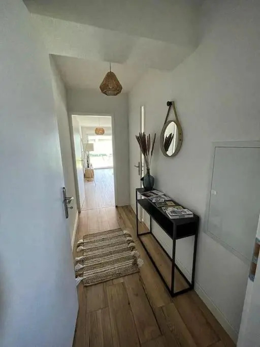 Appartement in Mimizan's center with pool & BBQ