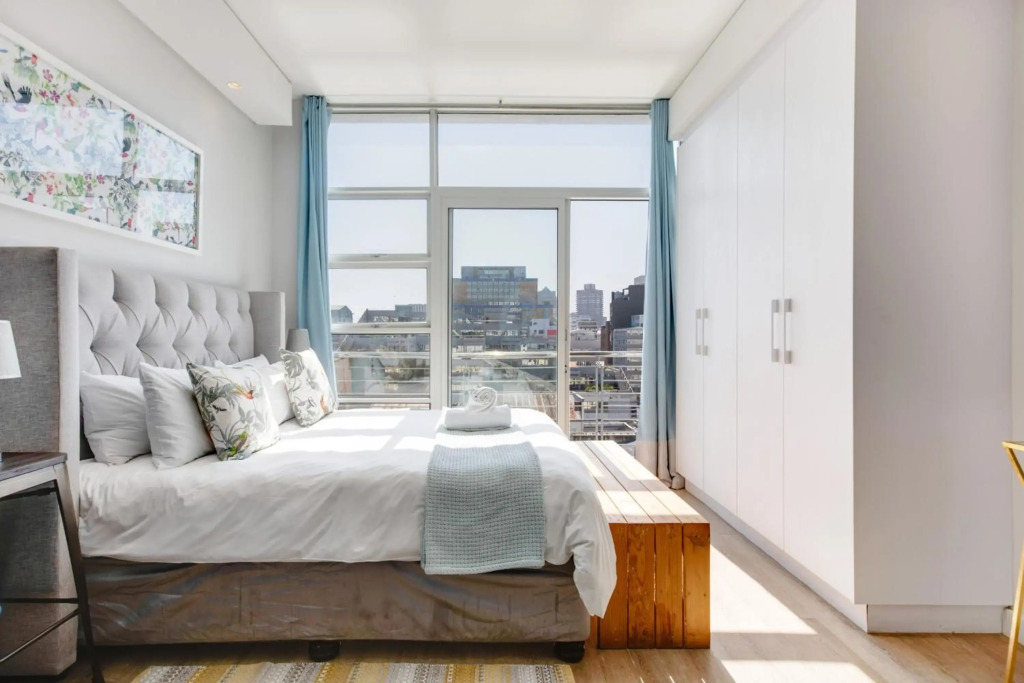 Eclectic Blue City View Apartment
