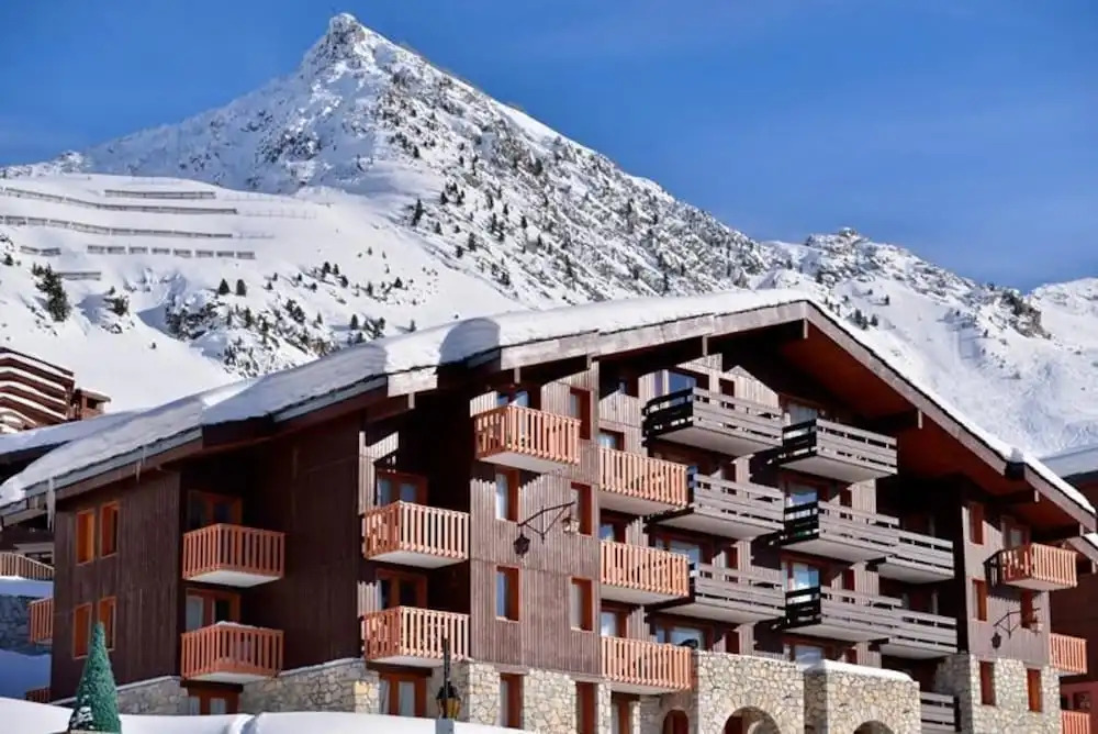 Belle Plagne Two-roomed for 4 People, Located in the Resort Center Cs1410