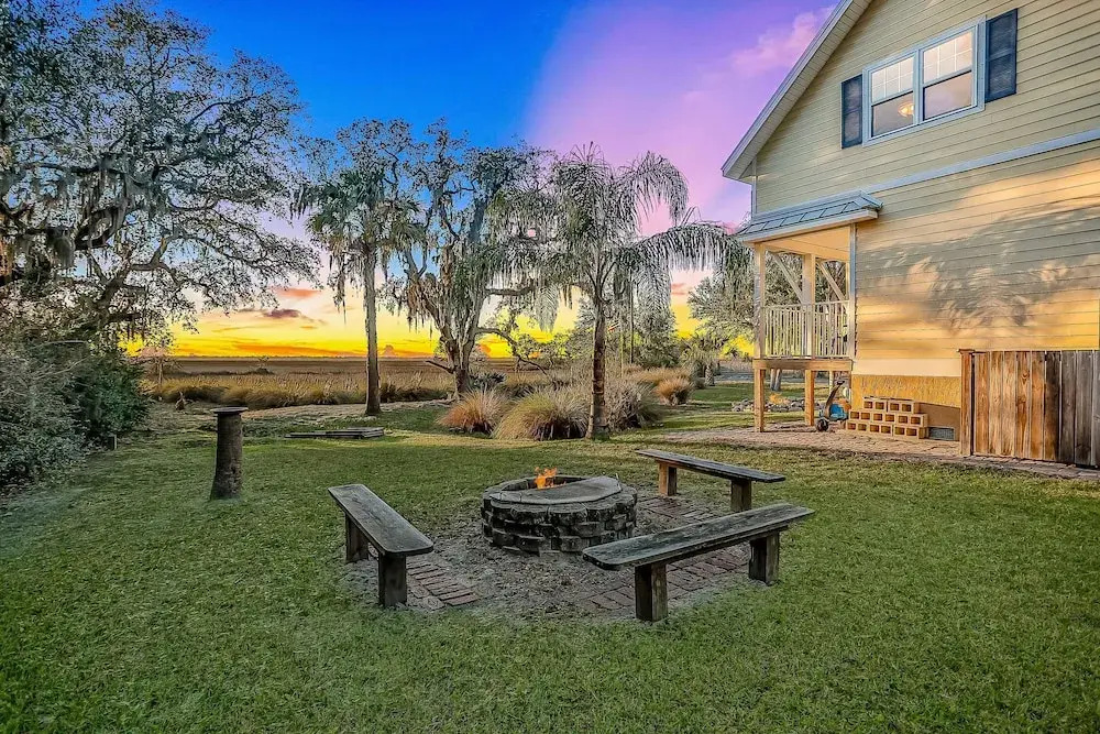 Inviting Waterfront Cottage w Separate Garage Apartment and Stunning Marsh View