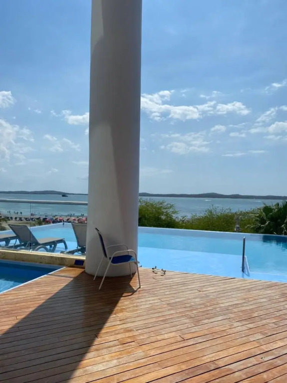 Apartment Cartagena Castillogrande Beach Front 2 Bedrooms, 2 Bathrooms, Balcony