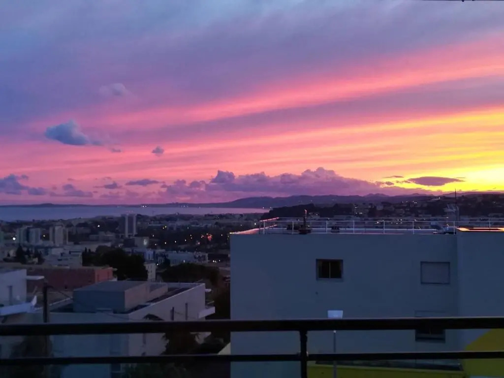 Greeter-Appartement avec vue mer, parking et piscine