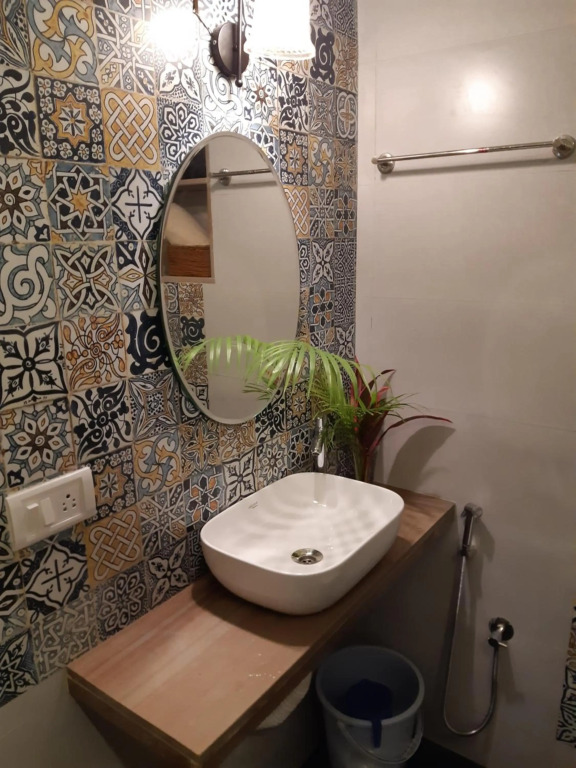 Palm Grove 1 Bhk Apartment at Candolim Beach with free Wifi
