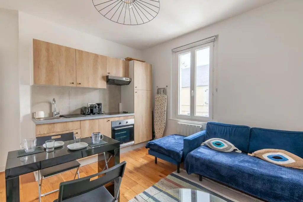 Bel appartement 4p - Hippodrome - Gare de Deauville