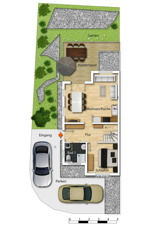 Doppelhaushälfte Strandhaus I in Trassenheide