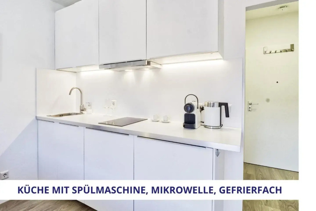 Apartment Wahnfried No2 - citynah wohnen mit Küche, Duschbad und Balkon