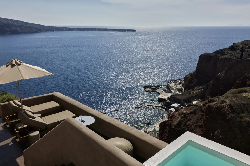 Old Castle Oia by Mr and Mrs White