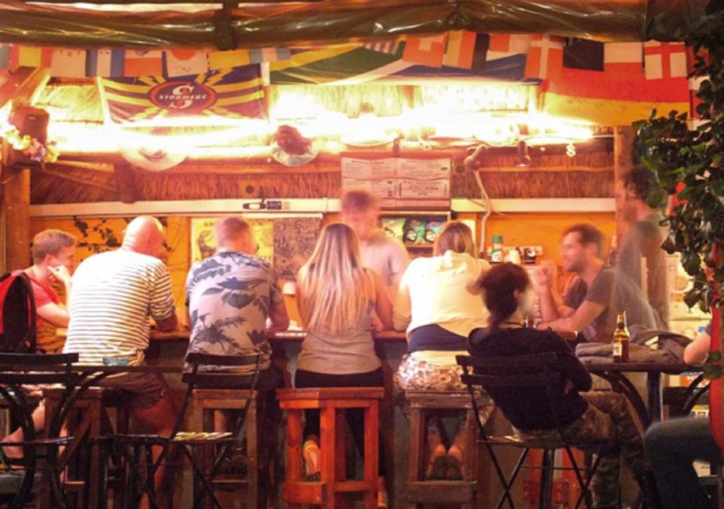 A Sunflower Stop Backpackers
