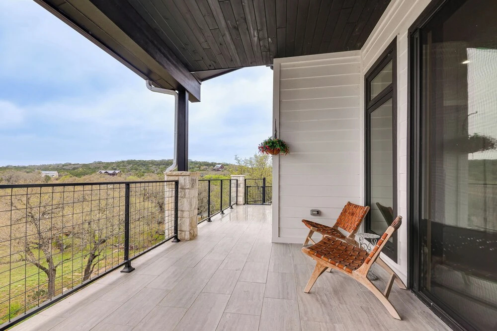 Hot Tub, Dock & View! Lakefront Marble Falls Home