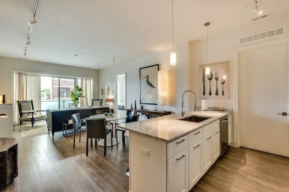 Designer 3BR with Balcony & Elevator on Clark! by AllSet Turnover