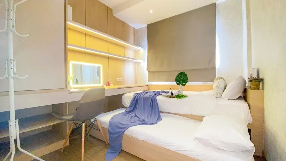 Modern Look 2Br At Puri Garden Apartment