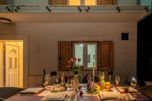Uniquely designed Villa Ivana with outdoor Jacuzzi nearby the pebble Banje beach at the Island of Solta