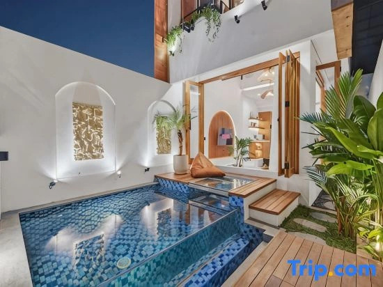 Le Twins   1BR Private Pool & Rice Views In Canggu
