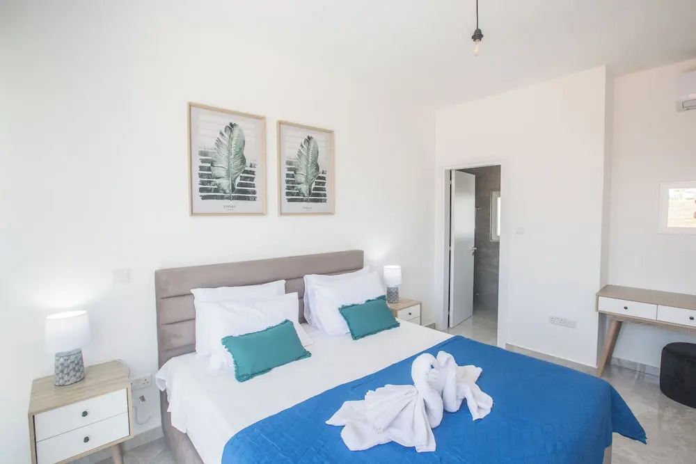 4 Bedroom Villa in Protaras Center - Protaras Vie Bleu Villa Vb3