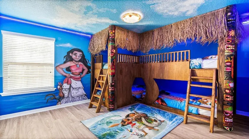 Lakeview Pool SPA Disney Themed Kids Rooms Game Room, Kissimmee