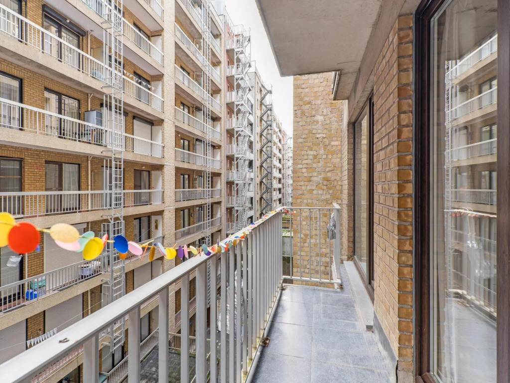 Seafront apartment in Blankenberge with balcony