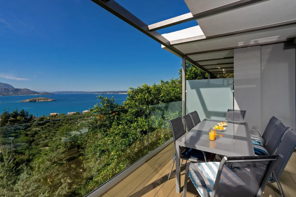 Alexis Zorba Villa - private pool & sea view - 8 min walk to beach