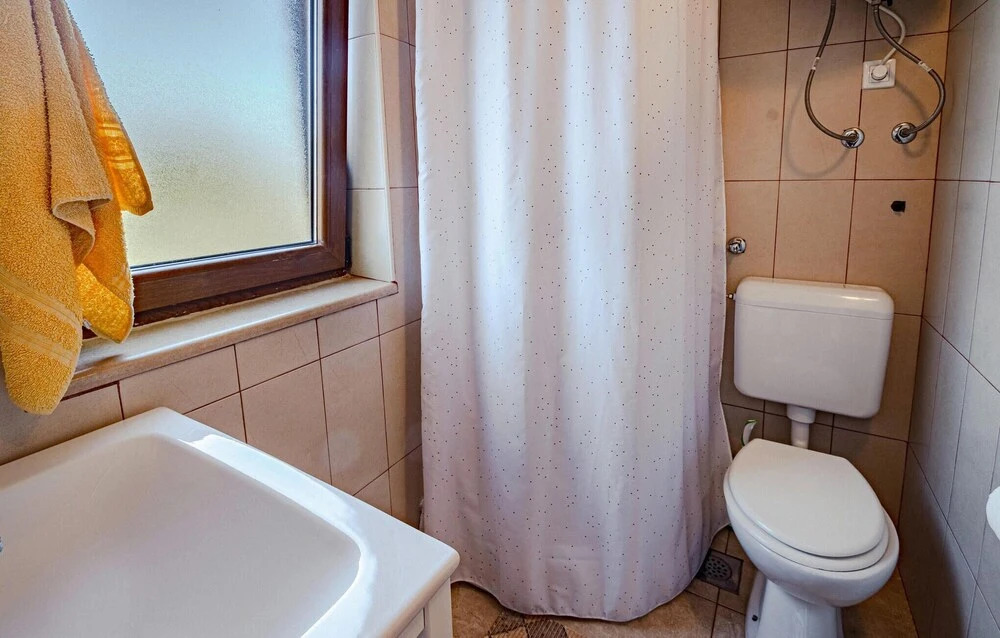Stunning Home in Koricenica With 1 Bedrooms, Outdoor Swimming Pool and Wifi