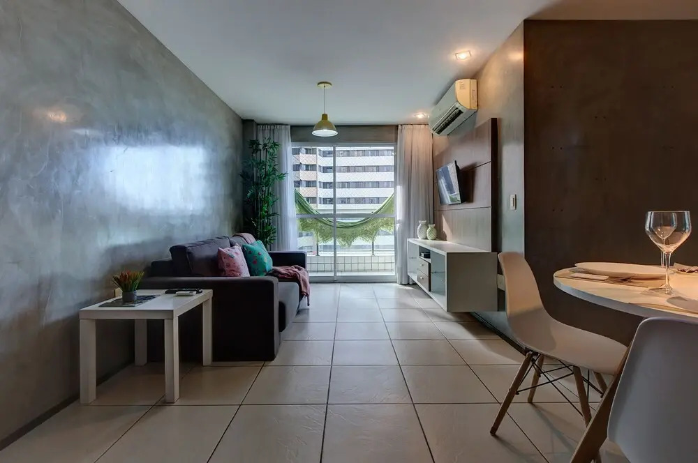 Sea View Praia de Iracema 2 Bedrooms 5 People 200mb Wifi By DM Apartments