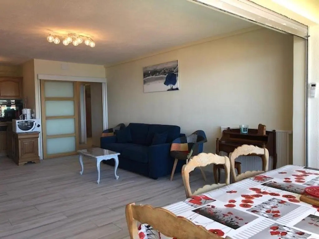 Appart 2p/cabine 6 pers à 200m plage Banyuls-sur-Mer, clim, parking, vue imprenable - FR-1-225C-530