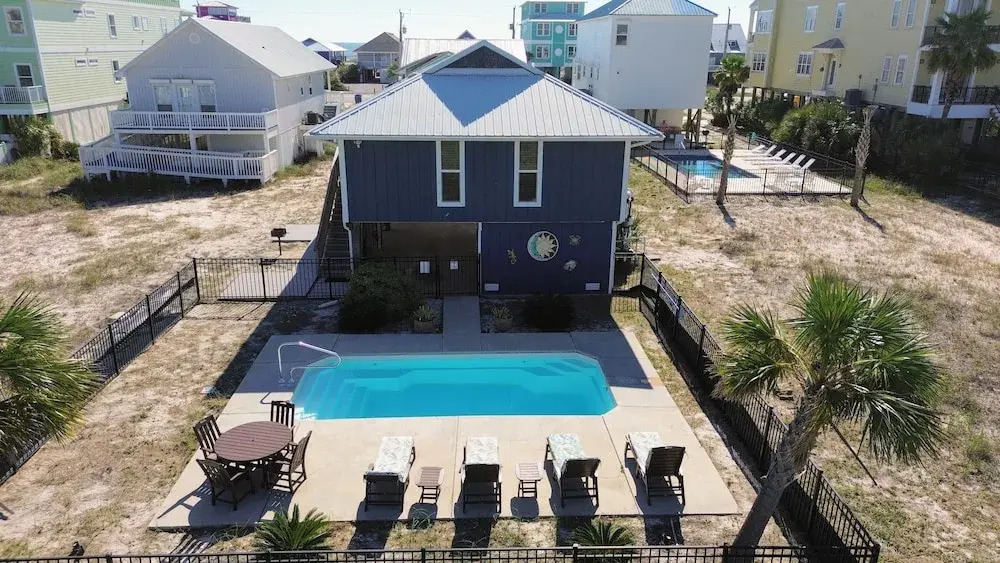 Beach Home With Private Pool & Beach Access- Sleeps 4