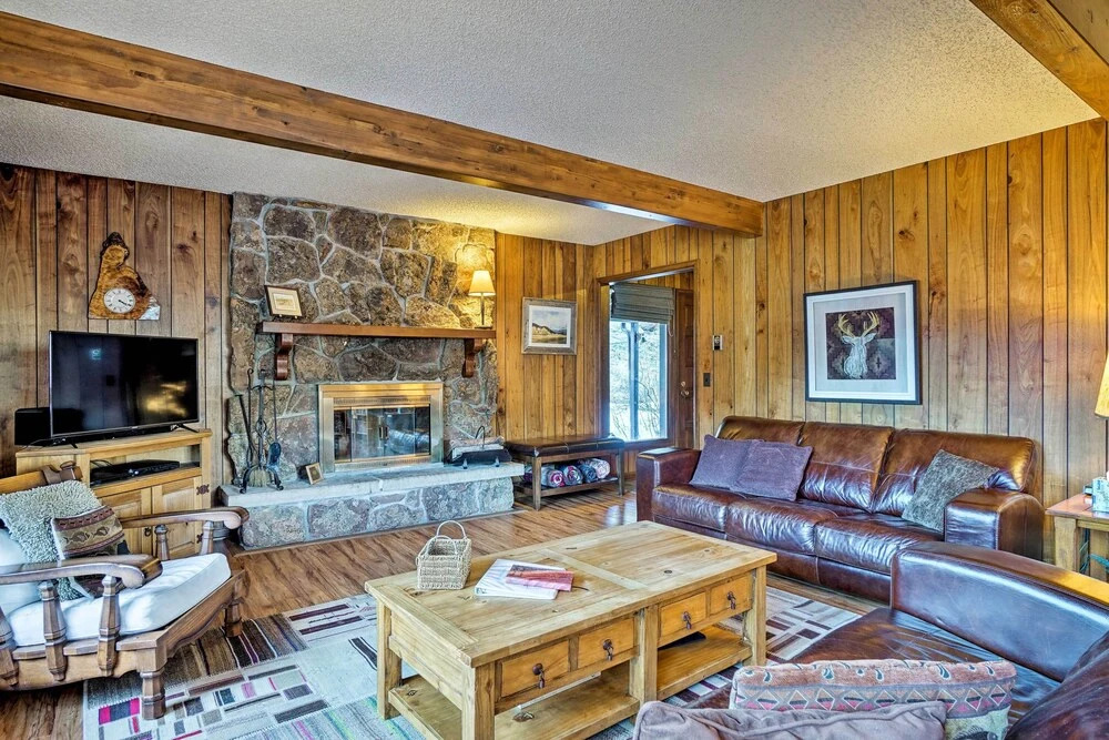 'peaceful Pines' Estes Park Home: Longs Peak View