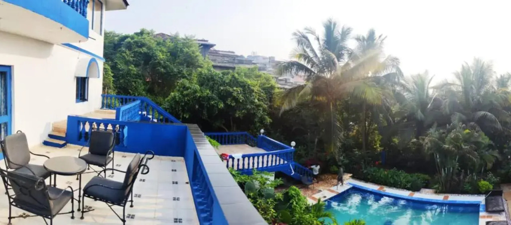 Amazing Hilltop 4 BHK Villa with Private Pool near Candolim