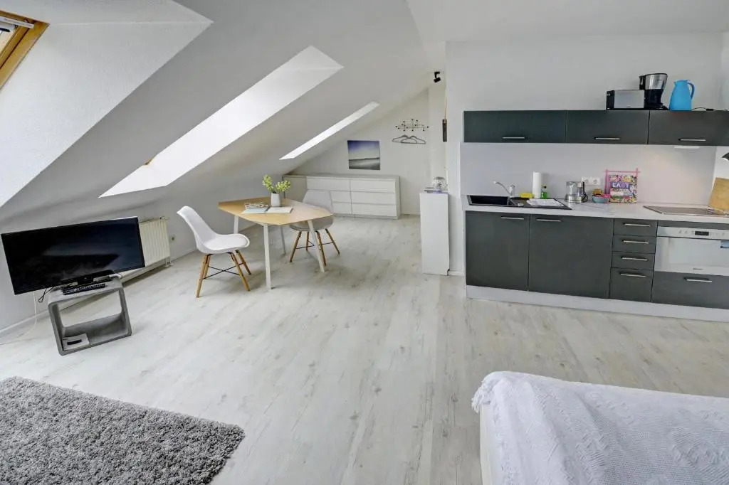 fewo1846 Strandresidenz Wassersleben - Strandmuschel - sonniges Studioapartment im Dachgeschoss