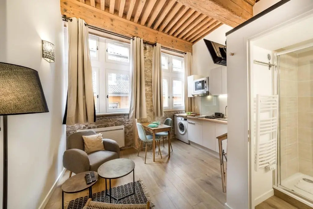 Cozy studio refurbished in 2022 in the heart of Lyon - Cordeliers