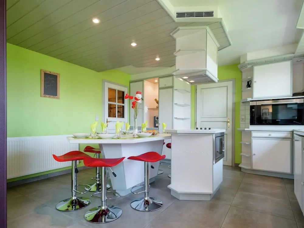 Holiday Home in Waimes With Bar, Playroom, Garden, Terrace, BBQ