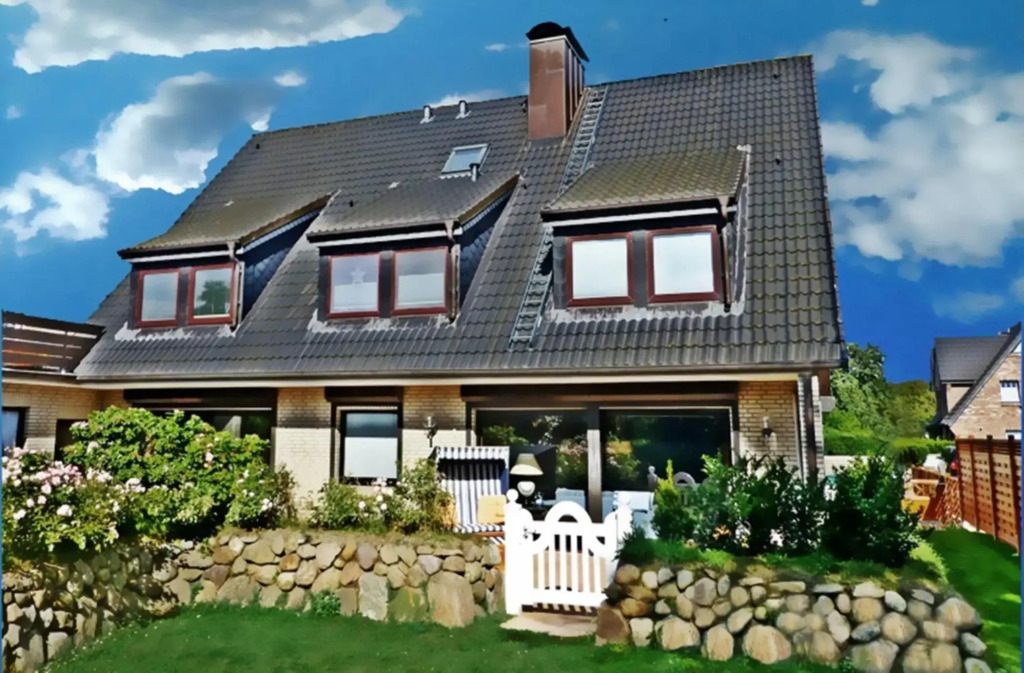 4-Zimmer-Ferienwohnung Deichwiese in Westerland / 3 Schlafzimmer / Garten / 2 - 5 Pers