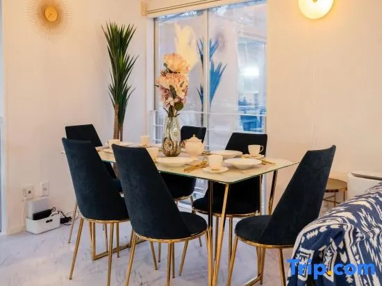 Meguro Sta 2 min , Shirokanedai Sta 2 min ,Family & Group Friendly,Switch,Wi-Fi