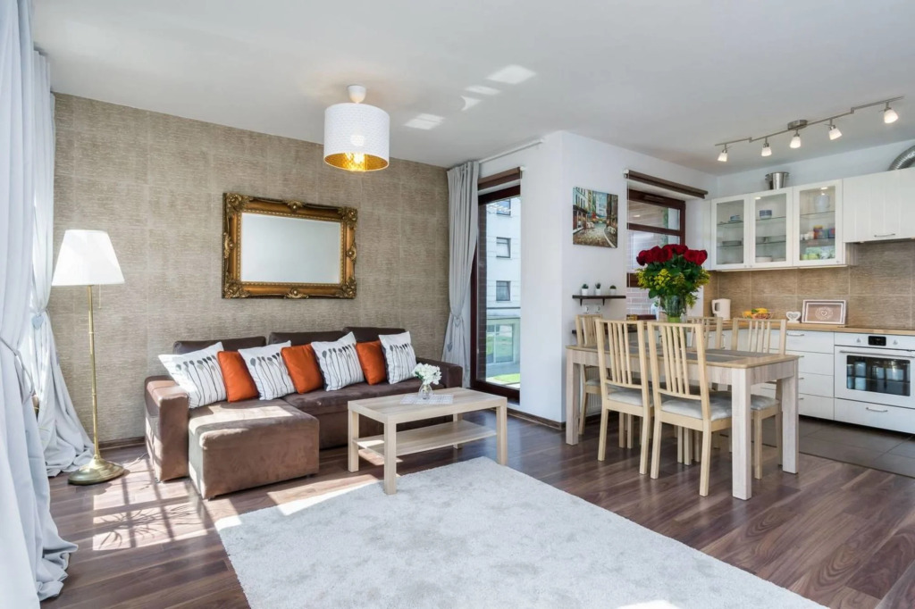 Aquarius in Gdańsk with 1 bedrooms and 1 bathrooms