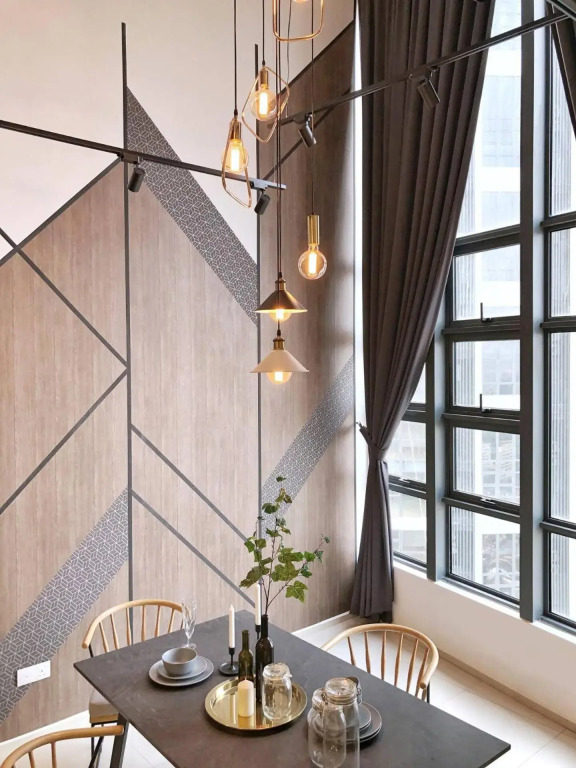 Modern Industrial Duplex Loft- Ekocheras-MRT 3pax