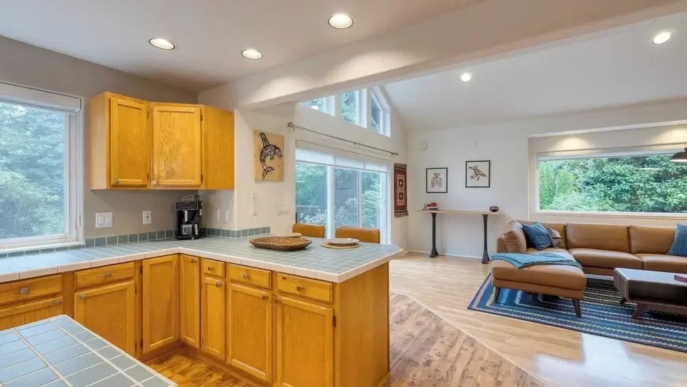 Forest Front Home w/ Fire Pit, Mins to Beaches, Wineries & Trails Cedarview Retreat by Avantstay