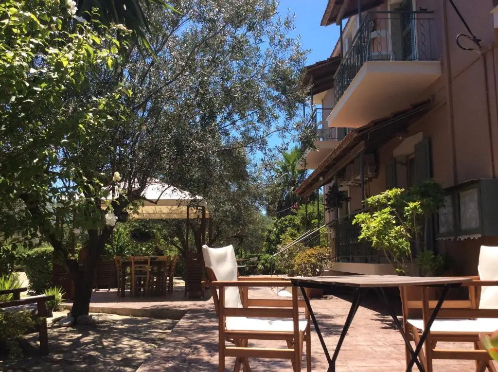 Kefalonia apartments - 2 bedroom apartment in orchard, cute veranda, ground floor