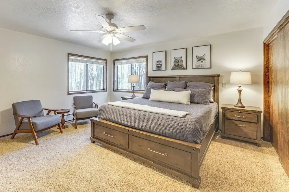 Walk to Lake & Trails: Angel Fire Home w/ Deck!