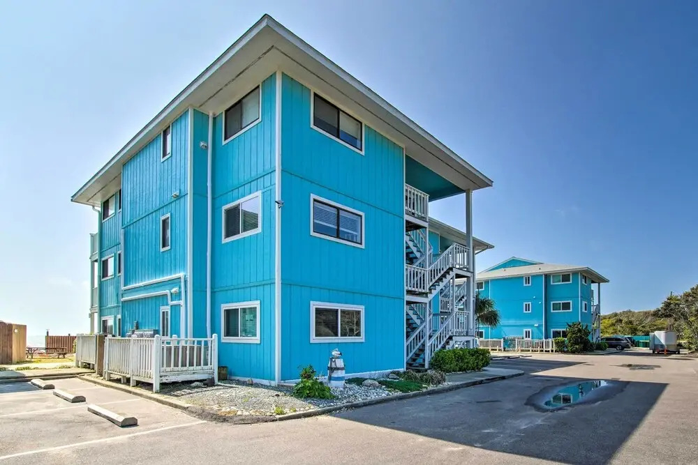 Kure Beach Condo w/ Panoramic Ocean Views!