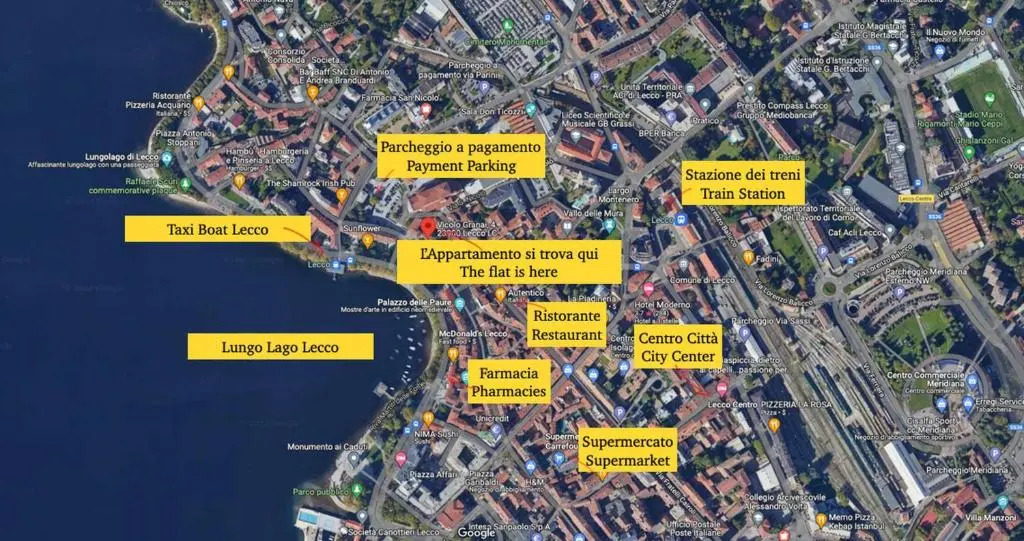 [CENTRO-LECCO] Romantico Appartamento sul Lago