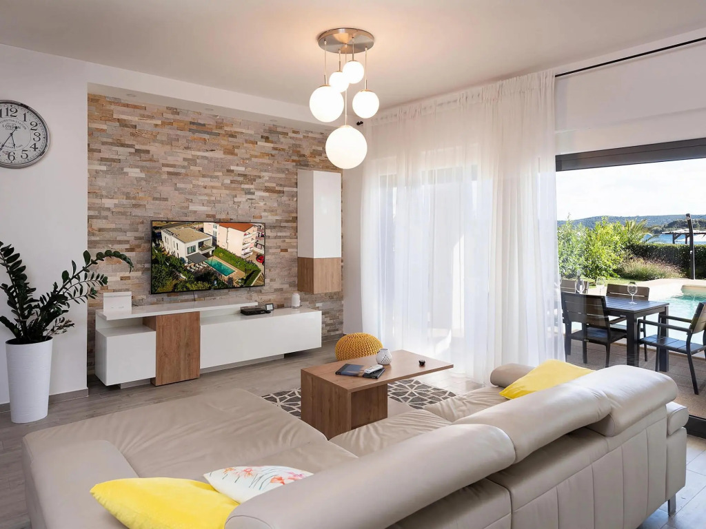 Villa in Turanj with Stunning Sea Views