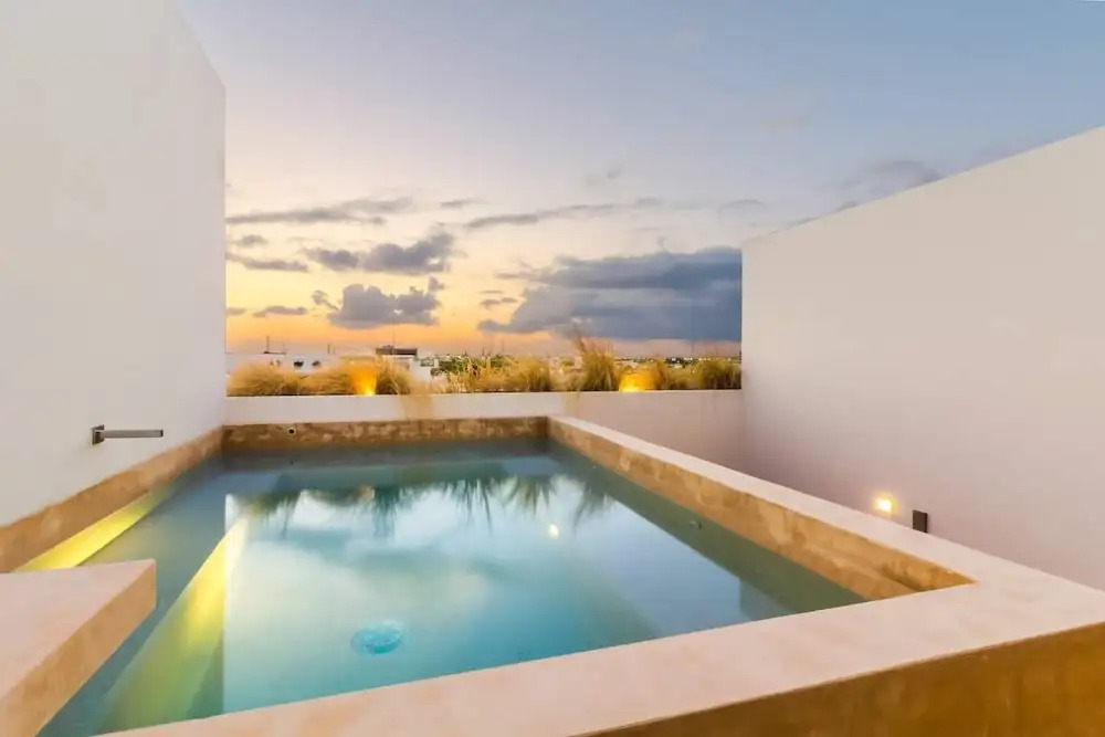 3BR Modern Penthouse!own Rooftop Pool!min to Beach