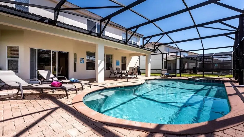 Luxurious 6BR Pool Villa 2 5 Miles to Disney